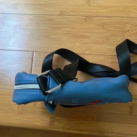 Buckle Down Nightmare Before Christmas Stylized Jack Cemetery Scene Blues - Picture 5 of 9